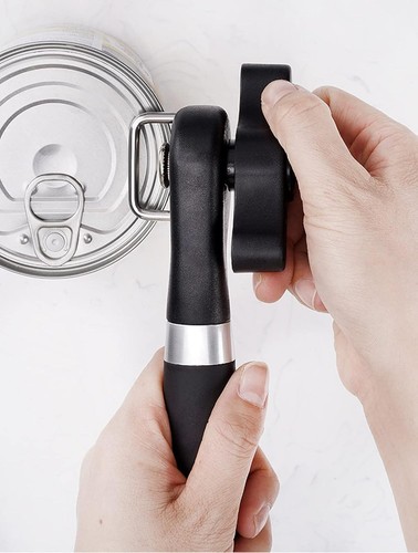 Abridor de latas Kuhn Rikon Slim Safety Smooth Touch sin bordes afilados LIFTADOR DE TAPAS + 6,5" - Imagen 5 de 9