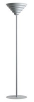 Stehleuchte Wohnzimmer Metall Glas Blaugrau H:155 Cm G9 Stehlampe Schlafzimmer