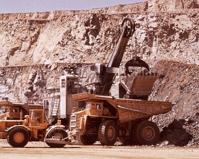 Duval Cop's Sierrita Copper Mine 1972 Pima County Arizona  8x10 photo