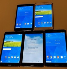 Lot Of 5 Samsung Tab 4 Tablet 7 Inch