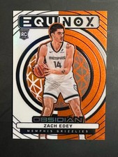 Panini 2024-25 Obsidian Equinox Zach Edey Rookie #2 Electric Etch /99