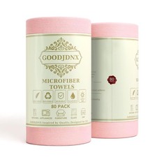 Microfiber Cleaning Cloth Roll   80 Pack, 12"x 12", Tear-Off Reusable Towels,...