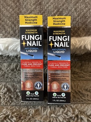 2 Pack | Fungi Nail MAXIMUM Strength Anti-fungal Liquid - 1oz