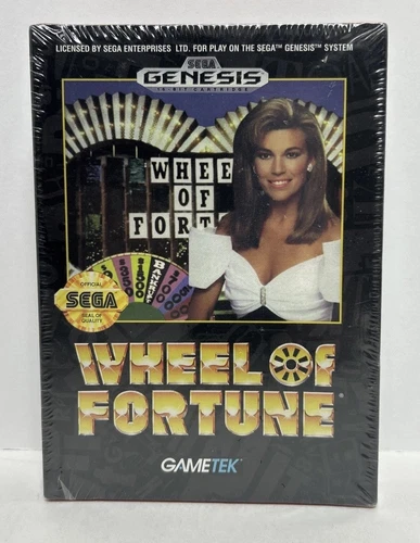 Wheel of Fortune (Sega Genesis, 1992) Brand New/Sealed