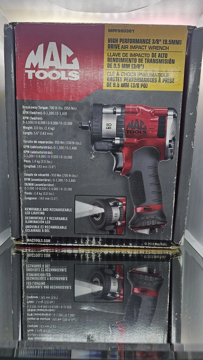Outil De Coupe Pneumatique MAC TOOLS AMT275B - Occasion, Entrée D'air 1/4, Fonctionnel