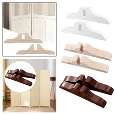 Solid Wood Privacy Screen Stand for Enhanced Room Division