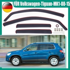 4-Tlg Windabweiser Regenabweiser Passend Für VW Tiguan 2007 2008-2015 5-Türer