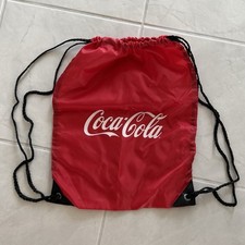 Coca-Cola Red Drawstring Backpack