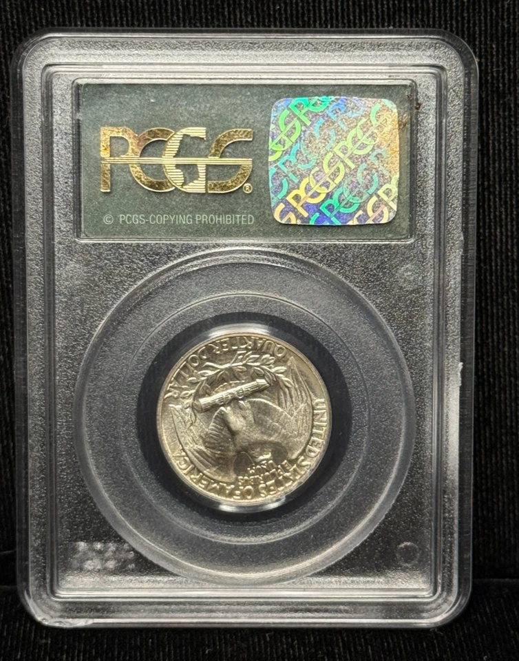 1937 Washington Quarter 25C PCGS PR 66 CAC Proof  Silver Coin - 578 - Image 2 of 2