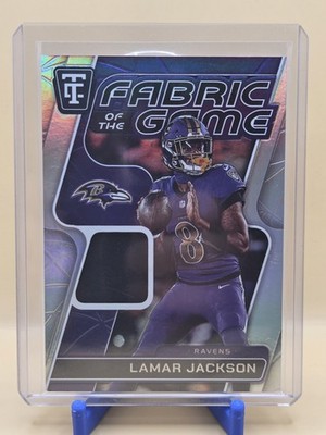 2025 Panini Totally Certified - Fabric of the Game Lamar Jackson /149