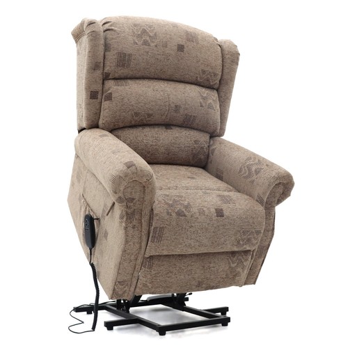Malton Patterned Rise and Recline Armchair Electric Dual Motor - Picture 6 of 15