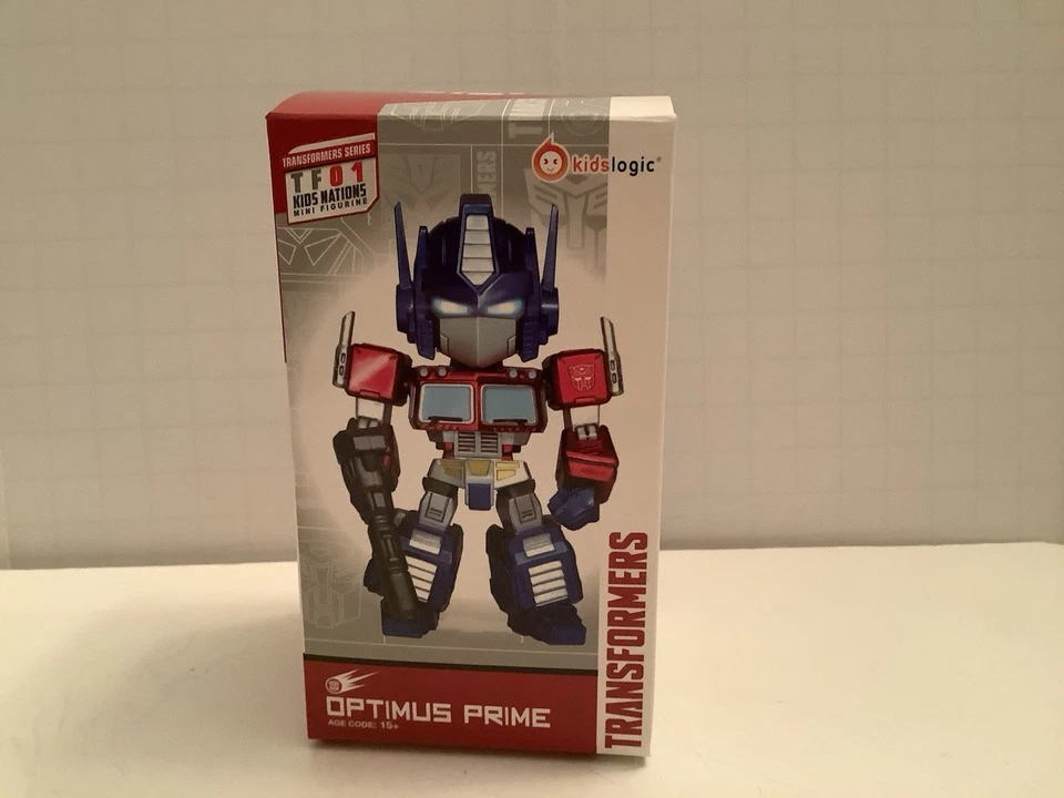Transformers Optimus Prime 3.5” Figure w/ LED Light-Up Function Kidslogic 2014 - Image 2 of 4