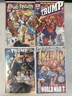 Donald Trump - Comic Book Lot Of 4 Issues - Tremendous Lot Of 4 Huge Issues-MAGA