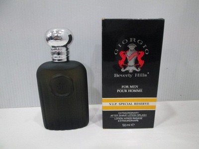 GIORGIO BEVERLY HILLS FOR MEN VIP SPECIAL RESERVE After Shave 50ml - Vintage