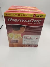3x ThermaCare Neck Pain Therapy Shoulder,  Pain Relief 12 Ct. Total Exp:01/31/26
