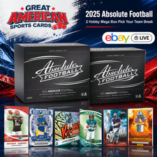 Buffalo Bills 2025 Absolute Football 2 Hobby Mega Box Break #230