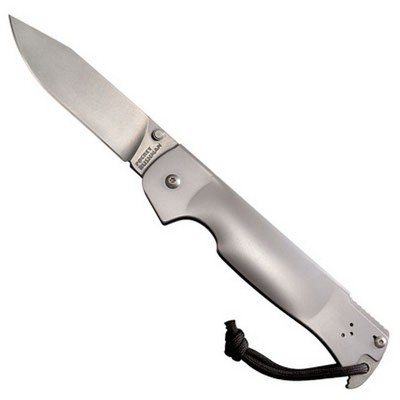 Cold Steel Pocket Knife Bushman 4116 Stainless Drop Point Blade - 95FB