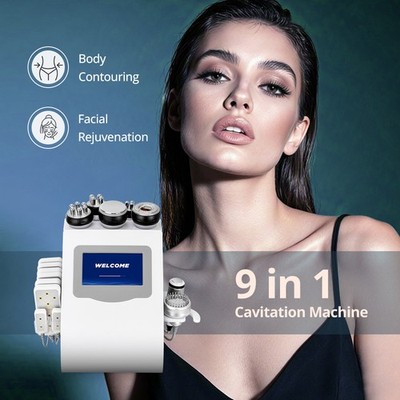 New 9 in 1 Beauty Machine Boost Body Line Improve Skin Care Beauty Massager