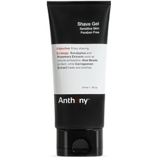 Anthony Shave Gel, 6 Fl Oz, Contains Aloe Vera Beads, Eucalyptus, Rosemary