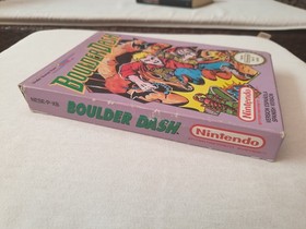Boulder Dash Nintendo Nes Completo PAL B Espa&ntilde;a CIB Spanish version Complete