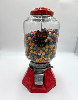 Northwestern Vintage Antique Gumball Peanut Machine 1 Cent Penny Coin Operated