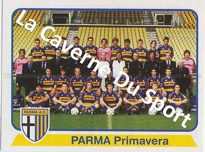 266 TEAM TEAM FRÜHLING # ITALIEN PARMA.AC STICKER PANINI FUSSBALLSPIELER 2004