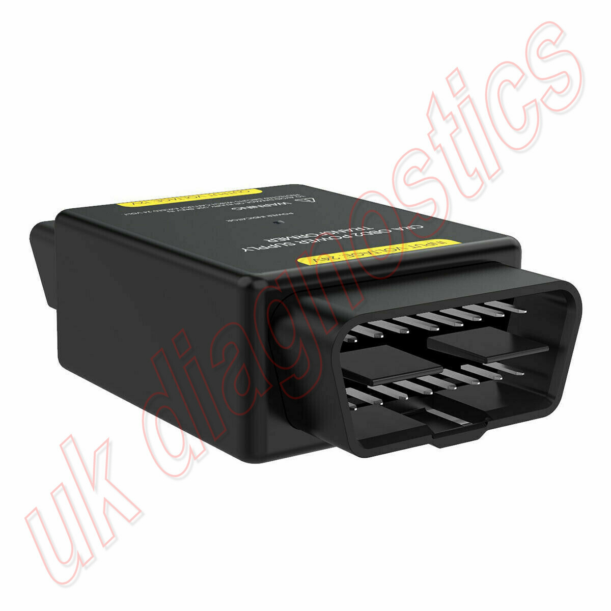 24V to 12V Car OBD2 OBD Power Supply Converter 16 Pin Adapter Connector