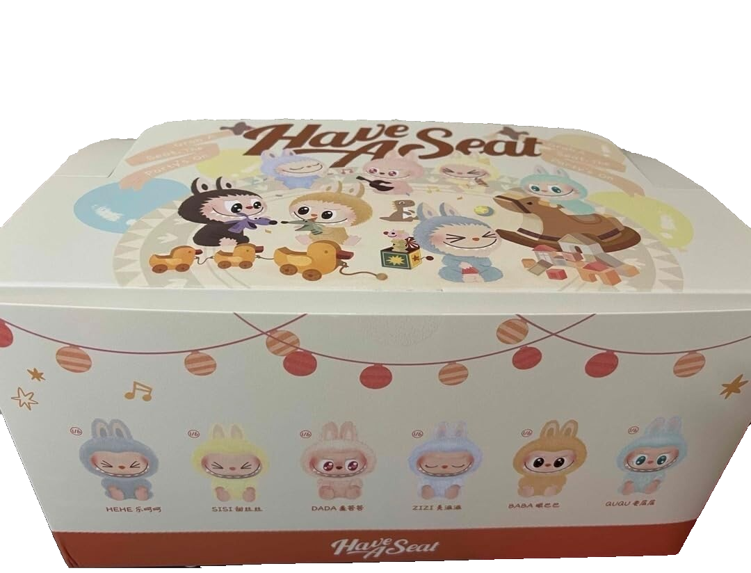 Pop Mart The Monsters Have a Seat Set of 6 Plush Blind Box Sealed