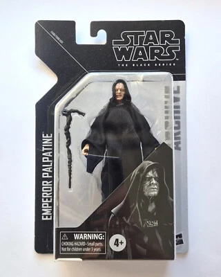 STAR WARS ARCHIVE vintage Collection BLACK SERIES EMPEROR PALPATINE Empereur - Photo 1/3