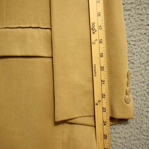 Ralph Lauren Sport Coat 40S Golden Brown Soft Cotton 2 Button Blazer - Picture 16 of 18