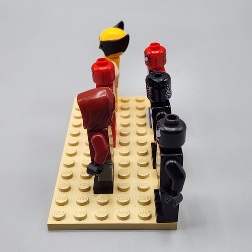 LEGO Marvel Minifigures Miles Morales Spider Man Wolverine Black Panther Iron - Picture 5 of 9