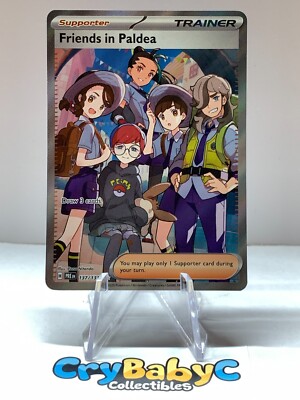 Pokemon Friends in Paldea 137/131 Prismatic Evolutions SV Ultra Rare FA Trainer