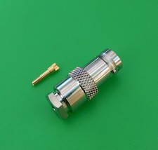  1 PACK BNC Female Clamp RG58/U RG142 LMR195 RG400 Cable Connector - USA Seller