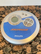 Philips Jogproof Portable CD Player Model AX331/17 Not Tested Blue