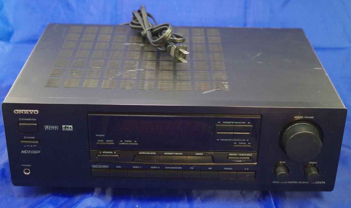 Onkyo TX-DS474 5.1 Dolby Digital HD DSP AV Receiver No