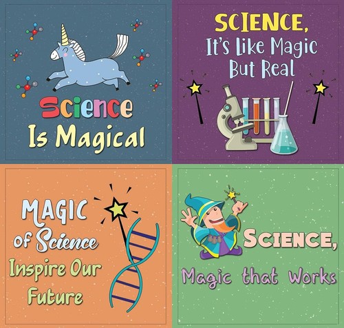 Science is Magic Stickers (10 Sets X 12 Designs) - Picture 3 of 5