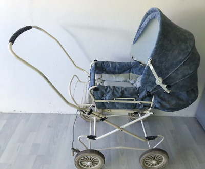 Baby-Hauck Kinder-und Sportwagen Vintage 80er Jahre - Blau Blumen "NUR  ABHOLUNG" | eBay.de