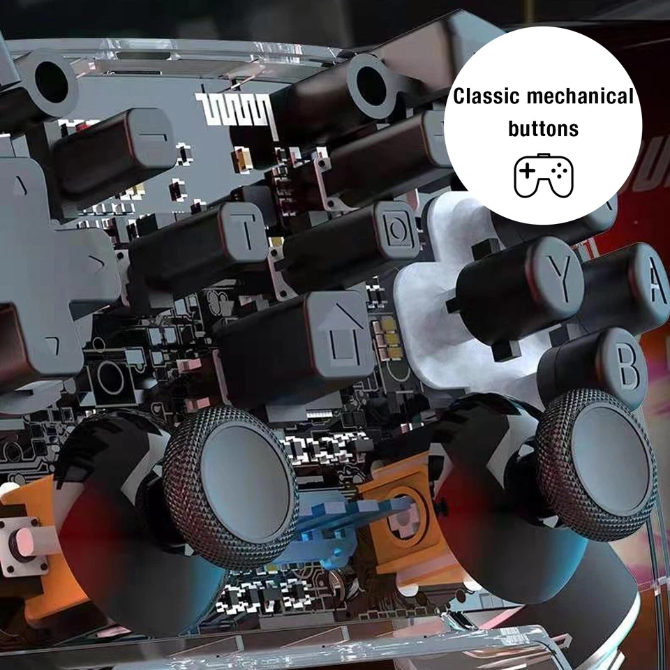 Wireless Gaming Controller Dual-Vibration Gamepad for Tesla Model 3 Y S X - Image 4 of 4