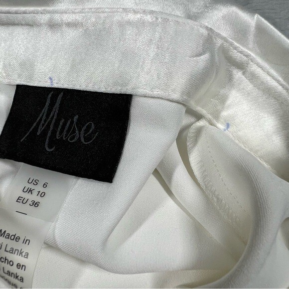 FLAWED Muse Women's Collared Button-Front Polyest… - image 11