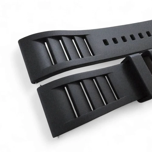 Cinturino orologio originale FKM gomma ventilato subacqueo impermeabile sport 20mm 22mm UK - Foto 19 di 63