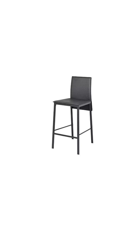 Black Lido Breakfast/ Dining Bar Table And 2 Stools for kitchen or