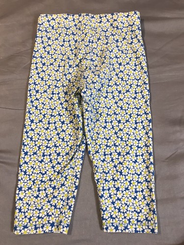 Boden Leggings Girls 7-8 Years White Blue Green Floral - Picture 4 of 5