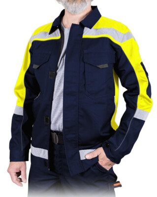Arbeitsjacke Warnjacke Warnschutzjacke Bundjacke Schutzjacke Herrenjacke Montage