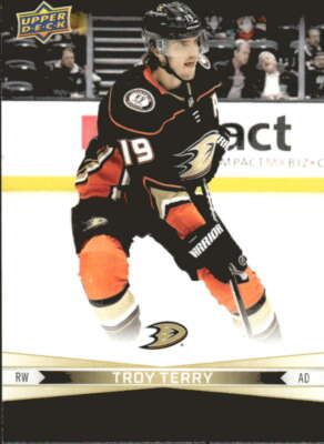 2023-24 Upper Deck Tim Hortons Greatest Duos #81 Troy Terry/John Gibson Ducks