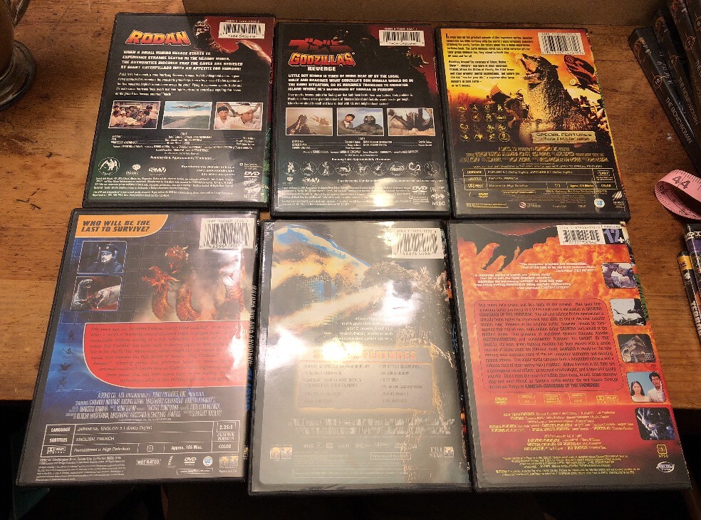 Godzilla DVD Lot #6 | eBay