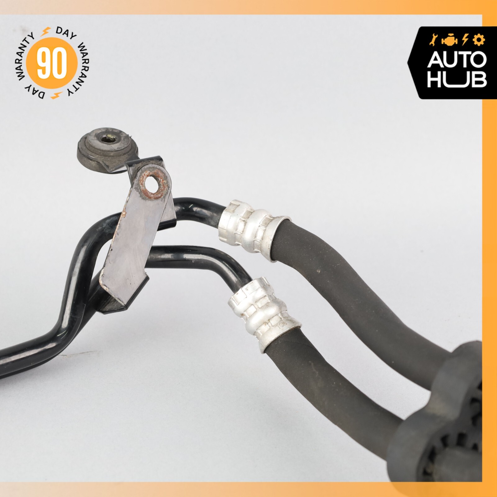 03-06 Bentley GT Flying Spur Left & Right Side Transmission Oil Cooler Line OEM
