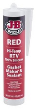JB Weld Hi Temp Red Silicone Gasket Maker Sealant 10.3 oz Waterproof Sealant