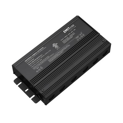 EMITEVER Dimmable Led Driver, 500W AC 110V-277V to DC 24V Transformer, 5-in-1...