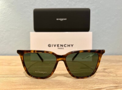 Givenchy Rectangular Sunglasses Havana