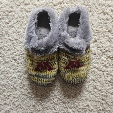 Forever Collectibles University of Minnesota Sherpa Lined Slippers Size 7-8